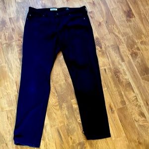 The Stevie GG skinny ankle in brushed cotton.